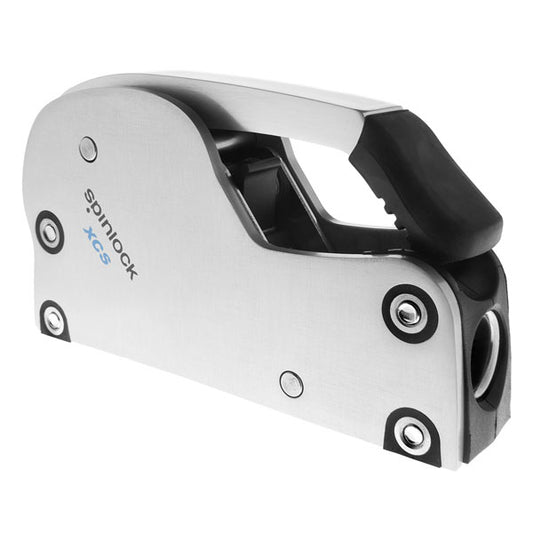 XCS Single Rope Clutch, 1/4" - 3/8" (6mm - 10mm) , Silver Alloy Body