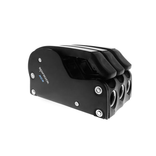 XCS Triple Rope Clutch, 1/2" - 5/8" (12mm - 16mm) , Black Alloy Body