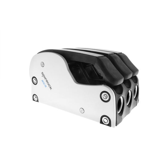 XCS Triple Rope Clutch, for 5/16" - 9/6" (8mm - 14mm) , White Alloy Body