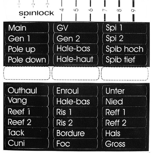 Spinlock Handle Labels - SPX-LBL