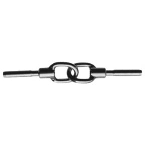 Extreme Duty Double Gate Eye 3/16" Wire. Machine Swage - J22-304EX