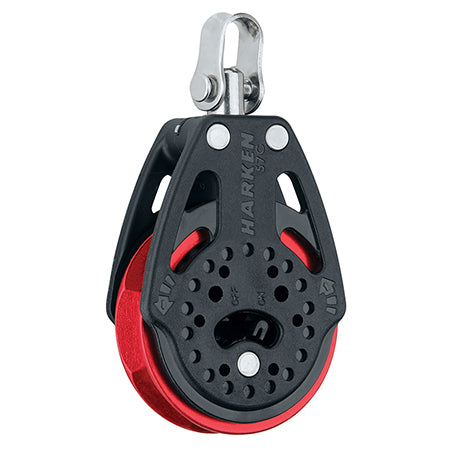 BLK-57MM CARBO RATCHET w/Red Sheave - #2135.RED