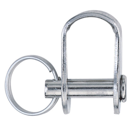3/16” Pin stainless steel stamped D shackle.