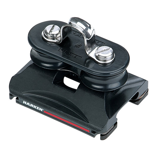 Harken 22mm Car — Fixed Sheaves, Eyestrap - #2729