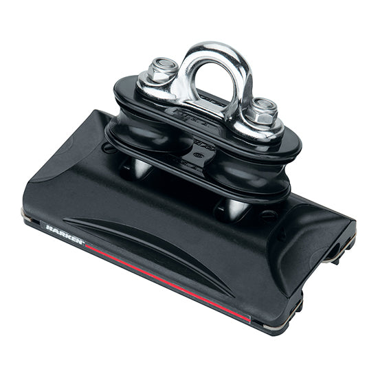 Harken 22mm High-Load 1250 Car — Pivoting Sheaves, Eyestrap - #2765