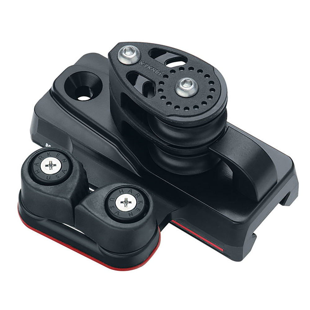 Harken 27mm ESP End Control — Double Sheave, Cam Cleat, Set of 2 - #E2756