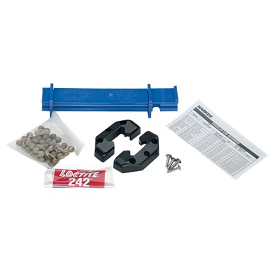 HHBB197 - Traveler Rebuild Kit, Big Boat. Includes endcaps, screws, ball bearings, ball loader, Blue Loctite and instructions.
