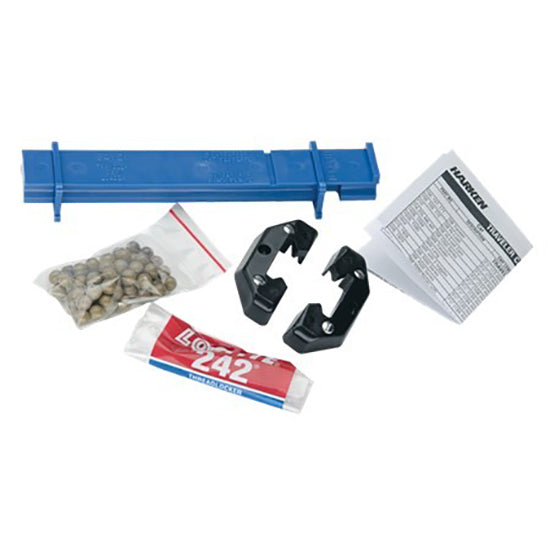 HHMR99 - Traveler Rebuild Kit, Midrange. Includes endcaps, screws, ball bearings, ball loader, Blue Loctite and instructions.