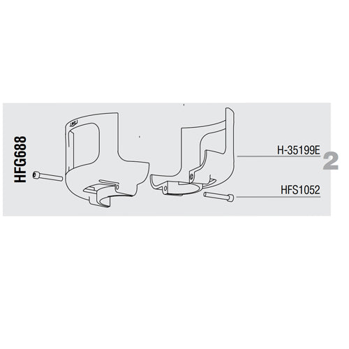 HHFG688 - GUARD ASSY-1 MKIV,CRUISING