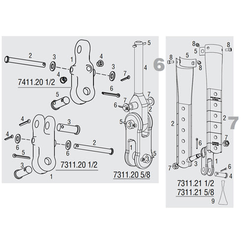 HH-41300 - TOG EYE-1&2 MKIV & CRS 5/8"