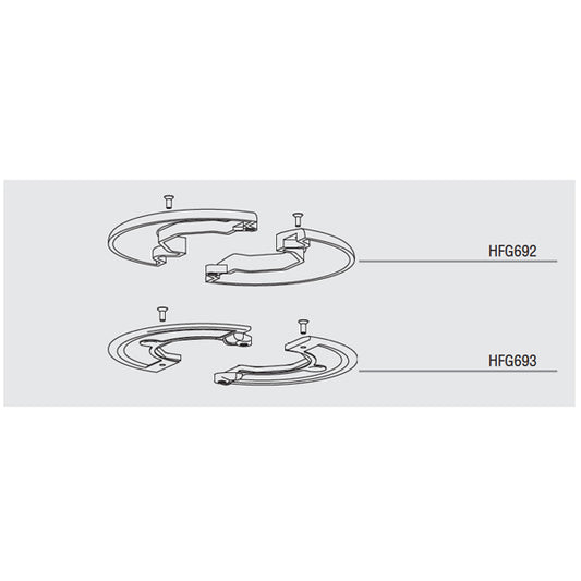 HHFG693 - BOTTOM FLANGE ASSY-3 MKIV (2 x H-45413 & 2 x HFS1060).