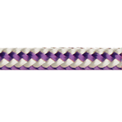 Purple Robline Dingy rope, rope pattern is purple with white flecks running through the length of the line.