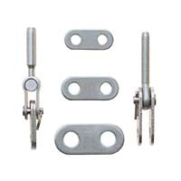 LPA1216 - Link Plate Adapter, 3/8-1/2" Pin Size & 1-5/16 Pin to Pin