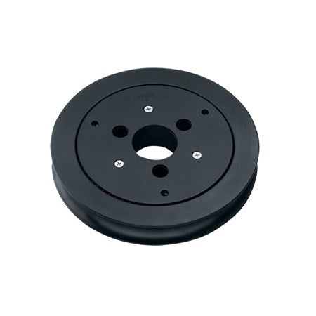 Harken Sheave, Aluminum, Ball Bearing; OD 7", ID 1 1/2", Width 1 1/8", Max Line 7/8" - #520