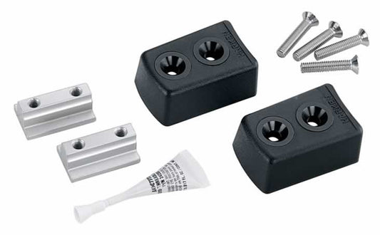 Harken 27mm Track Endstop Kit — Flat Mast Groove, Fixed, Selden - #3865