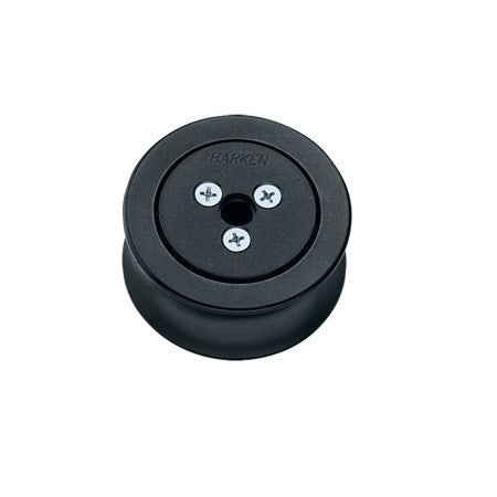 Harken Sheave, Aluminum, Ball Bearing; OD 3", ID 3/8", Width 1 9/16", Max Line 9/16" - #603